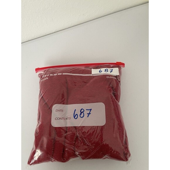 Chicos Zenergy Luxe Cashmere Blend Ankle Pants Red Size 4R SZ 20 SZ XXL NWOT $99 - Picture 9 of 9